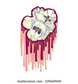 Flower vector illustration