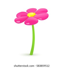 Flower. Vector illustration.