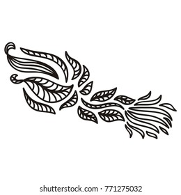 Flower. Vector illustration.