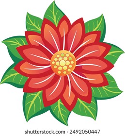 Flower Vector illustration Design  isolated