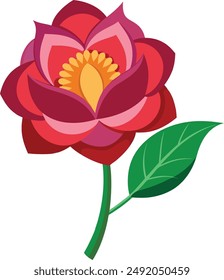 Flower Vector illustration Design  isolated