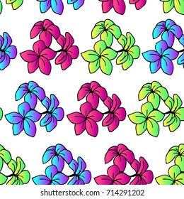 Flower vector illustration. Doodle style. Design icon, print, logo, poster, symbol, decor, textile, paper, card. 