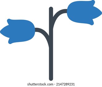 florale Vektorgrafik auf transparentem Hintergrund. Symbole in Premium-Qualität. Glyphen Vektorsymbol für Konzept und Grafikdesign.