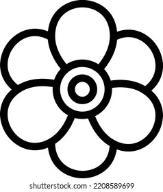flower  Vector illustration on a transparent background. Premium quality symmbols. Thin line vector icons for concept and graphic design. 
