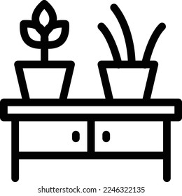 ilustración de flor vectorial en un fondo transparente. Símbolos de calidad superior. Iconos vectoriales de línea delgada para el diseño de conceptos y gráficos.