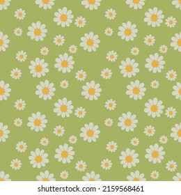 Flower vector ilustration seamless patern.Great for textile,fabric,wrapping paper,and any print.