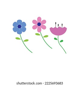 flower vector image or illustration or clip art