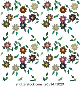 Vetor de flor, forma de folha, textura de folha, design de vetor, padrão floral sem costura, vetor de fundo, vetor sem costura, padrão de folhas, plano de fundo de folha, flores de padrão, plano de fundo abstrato