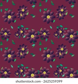 Flower vector, leaf silhouette, seamless vector, flowers watercolor, backgrounds nature, ornament pattern, leaf background, seamless wallpaper, leaf pattern, seamless floral pattern
