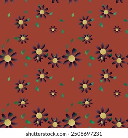 Vetor de flor, textura de folha, padrão sem emenda, vetor sem emenda, vetor de padrão, vetor de folhas, fundo de folha, padrão ornamental, padrão floral sem emenda, textura sem emenda, flores isoladas