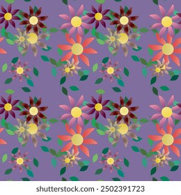 Vector de flores, fondo de hojas, fondos de la naturaleza, fondo de Vector, forma de hoja, fondo de pétalos, hojas aisladas, patrón floral sin fisuras, Fondo de pantalla sin costuras, Vector de adorno