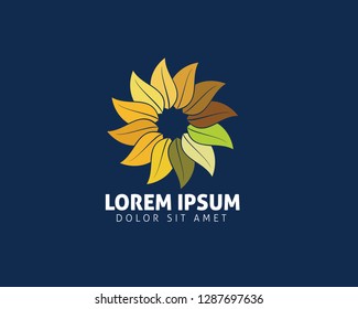 Flower Vector Logo