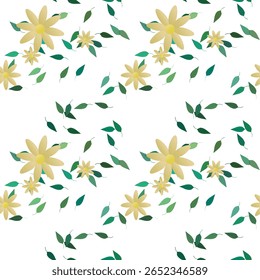 Flower vector, ornament pattern, floral pattern, ornament vector, leaf seamless, pattern flower, seamless vector, background vector, flowers isolated, leaf isolated, flower background