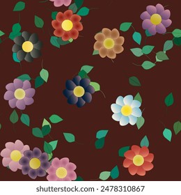 Vector de flores, patrón ornamental, fondo de Vector, fondo de hojas, textura de fondo, patrones florales, fondo floral, Vector floral, patrones de flores, ramo de flores