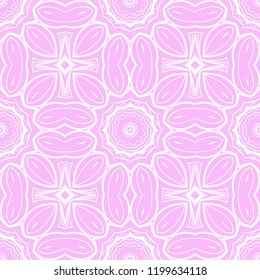 flower vector paper for scrapbook. Stylish fashion design background. Seamless.