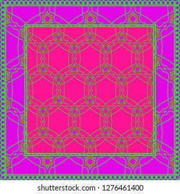 Flower Vector Paper For Scrapbook. Stylish Fashion Design Background.