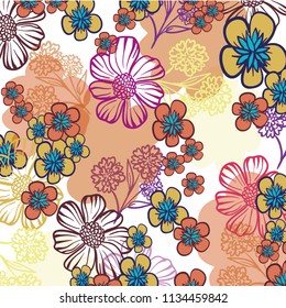 flower vector pattern