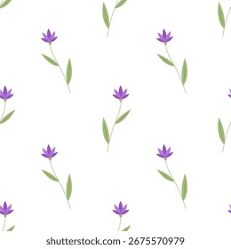 Fondo floral de la ilustración del patrón del Vector de la flor