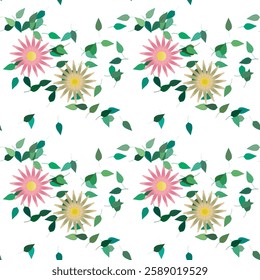 Flower vector, pattern flower, vector shapes, flowers watercolor, flower bouquet, seamless patterns, vector background, floral vector, pattern design, pattern background, leaf shape