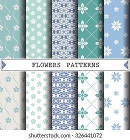 flower vector pattern,pattern fills, web page background,surface textures