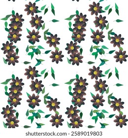 Flower vector, seamless vector, floral background, ornament pattern, ornaments vector, background design, floral vector, leaf background, flowers spring, floral seamless pattern