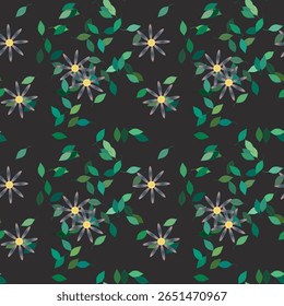 Vetor de flor, padrões sem costura, padrão de ornamento, design de fundo, fundo de pétalas, buquê de flor, design de vetor, fundo floral, vetor folha, padrões florais, vetor de fundo