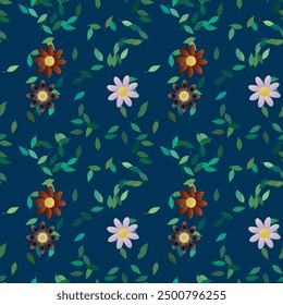 Vector de flores, textura sin fisuras, ramo de flores, acuarela de flores, diseño de patrones, patrón floral sin fisuras, Vector de fondo, patrón de flores, Vector sin fisuras, fondos de la naturaleza