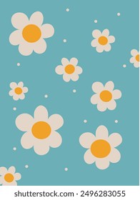 Vector de la flor, conveniente para la decoración de la habitación de los niños, cubierta del libro, Fondo de pantalla, tarjetas y así sucesivamente.