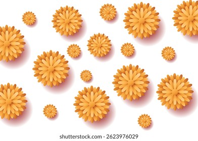 flower vector  Use For Wedding Card,Greeting, Banner, poster , School Poster