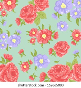 flower vintage background