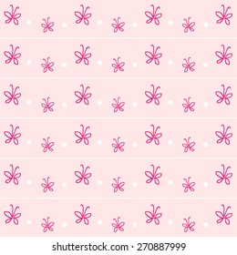 flower wallpaper set great for any use. Vector EPS10.