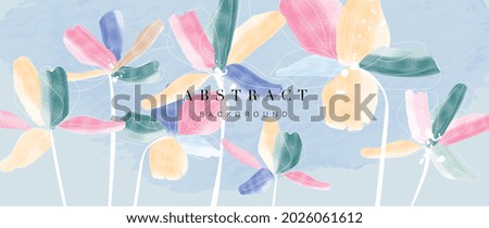 Similar – Image, Stock Photo Flowers for the artist