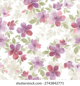 Acuarela la flor con