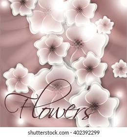 Flower Watercolor Vector Set. Wedding graphic set, wreath, flowers, arrows, hearts, laurel, ribbons and labels.