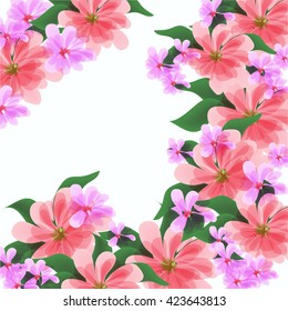 Flower Watercolor Vector Set. Wedding graphic set, wreath, flowers, arrows, hearts, laurel, ribbons and labels.