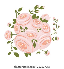 Flower wedding decor