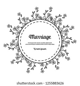 Flower wedding invitation card, save the date card, greeting card