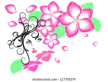 flower woman