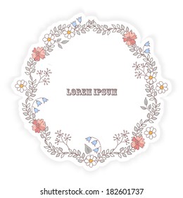 flower wreath