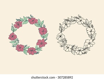 flower wreath