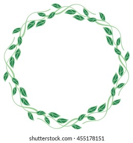 Flower wreath. Design element for logo, banners, labels, prints, posters, web, presentation, invitations, weddings, greeting cards, albums. Vector clip art.