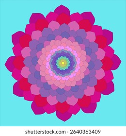 Flower, Yoga, multicolor, print, illustration, pattern, sticker, fashion, stylish, style, clothes, on a t-shirt, on a tank top, meditation