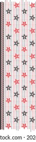 flower and zig zag line with border. for fabric print. background. wrapping. texture. surface. tile. border use
