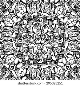 Flowering summer ornament, can be used for wallpaper, pattern fills, web page background, surface textures. Gorgeous floral background