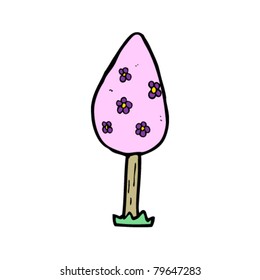 flowering tree cartoon