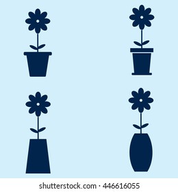 Flowerpot Icons