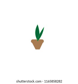 flowerpot icons vector