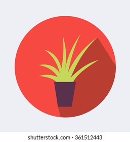 flowerpot illustration