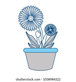 flowerpot  vector illustration