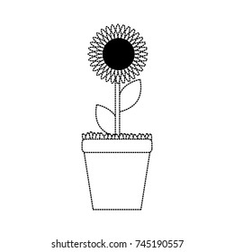 flowerpot  vector illustration